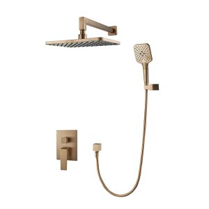 INTER CERAMIC SHOWER SYSTEM BUILT-IN ELINOR 8123191BRUSH ROSE GOLD